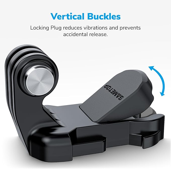 Helmet Sticky Mounts Adhesive Buckle Mount Screw Accessory Kit Compatible - Image 4