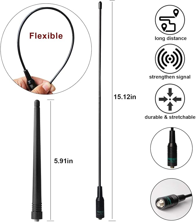 BaoFeng UV-5R 8 Watt Ham Radio BaoFeng Radio - Image 4