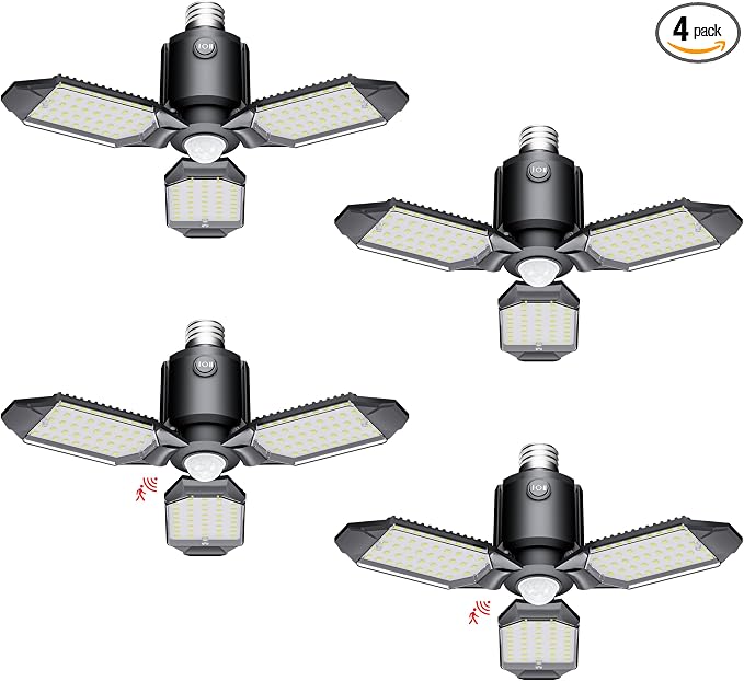 Motion Sensor Garage Light, 80W Garage Lights Ceiling Led Motion Activated by Craftersmark