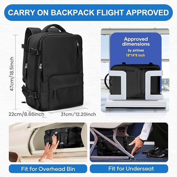 coowoz Vacuum Travel Backpack - Image 5