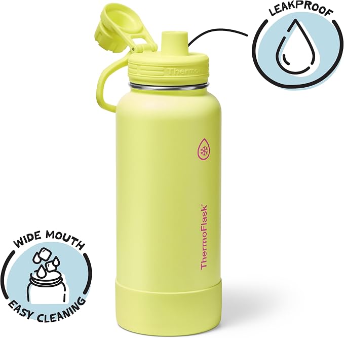 ThermoFlask 32 oz Double Wall Vacuum Insulated Stainless Steel Water Bottle - Image 3