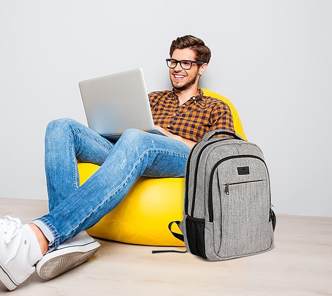 MATEIN Travel Laptop Backpack, Business Anti Theft Slim Sturdy Laptops Backpack - Image 9