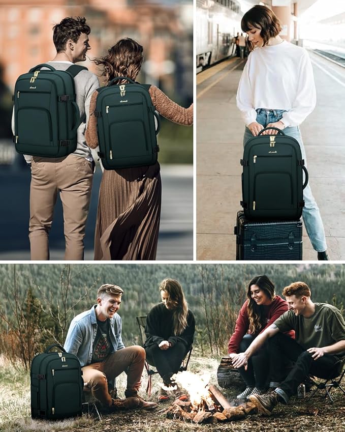 LOVEVOOK Travel Backpack For Women Flight Approved, 50L Large Carry On Backpack - Image 6
