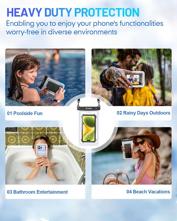Rynapac [Up to 8.5" Waterproof Phone Pouch - Image 9