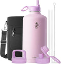 Coolflask 128 oz Gallon Water Bottle Insulated by Coolflask
