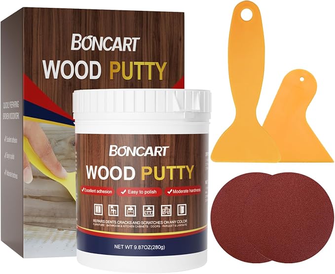 Boncart Black Wood Filler, Wood Filler Putty, Wood Filler Paintable, Wood - Image 7