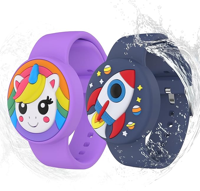 Waterproof Air tag Bracelets for Kids by typecase