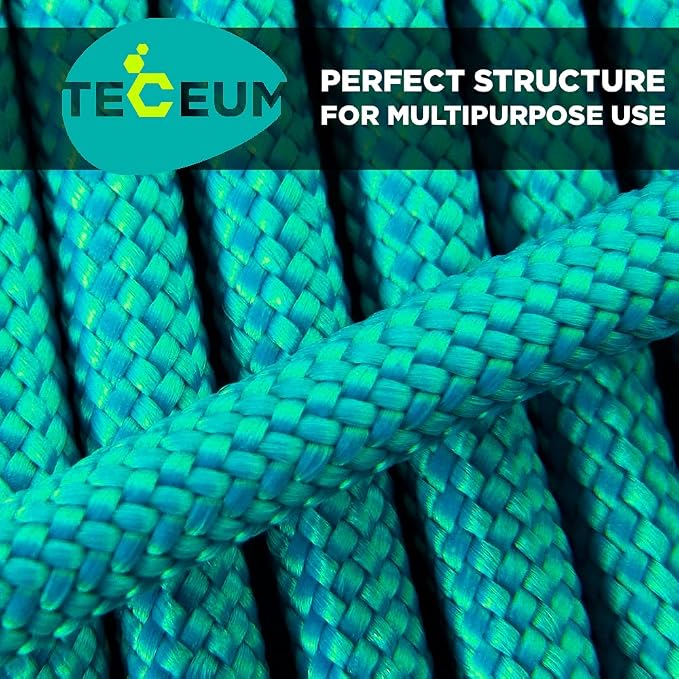 TECEUM Reflective Paracord Rope 1000 – 1000ft/200ft/100ft/50ft – 40+ Colors – - Image 5