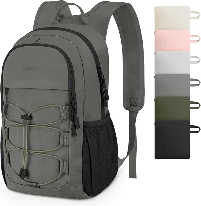ZOMFELT Hiking Backpack for Women Men, 15L Lightweight Packable Backpacks for by ZOMFELT