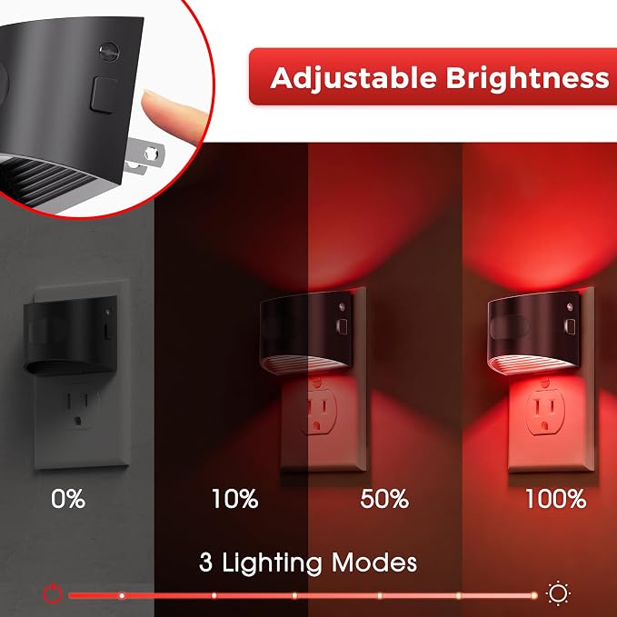 L LOHAS LED Night Light with Motion Sensor & Dusk to Dawn Sensor, Night Lights - Image 4
