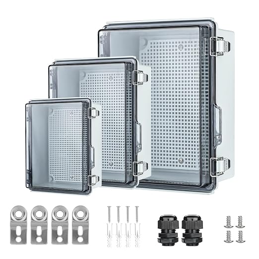 Waterproof Outdoor Project ABS Plastic Junction Box，IP67 Waterproof Clear - Image 6