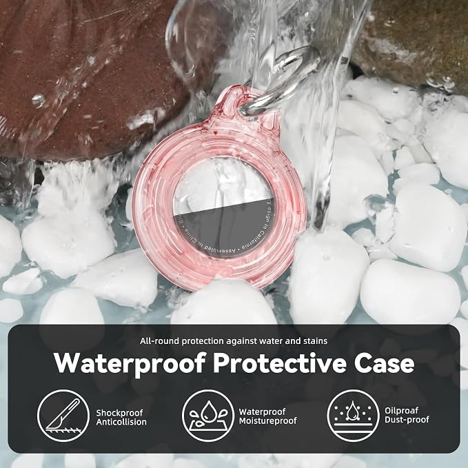 for Apple AirTag 2nd & 1st Gen, Waterproof Case - Image 4