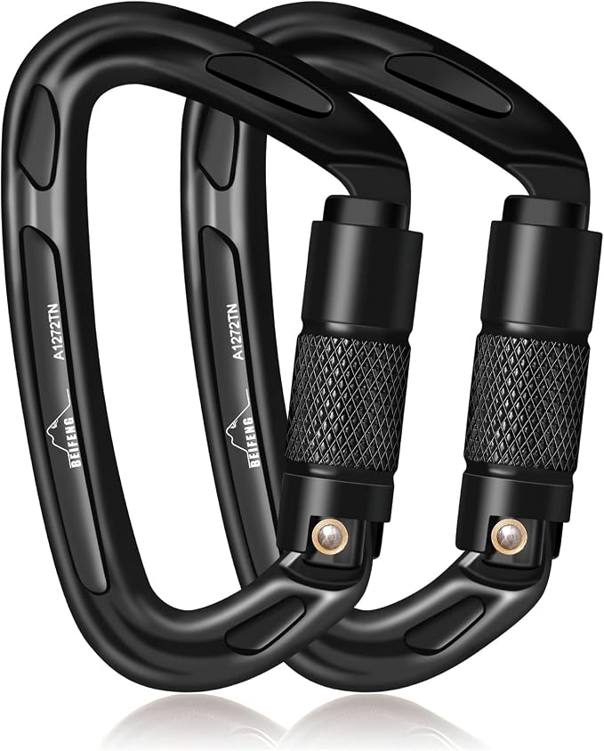 BEIFENG 25KN Auto Locking Carabiner by BEIFENG