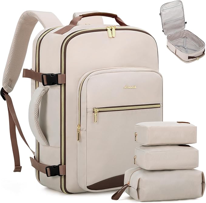 LOVEVOOK Travel Backpack for Women & Men 40L, Airline Approved Carry On by LOVEVOOK