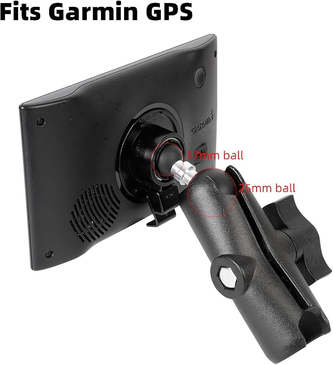 1" to 17mm Ball Adapter, Compatible - Image 4
