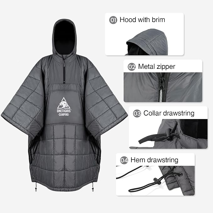 ONETIGRIS Camping Blanket Poncho - Image 6