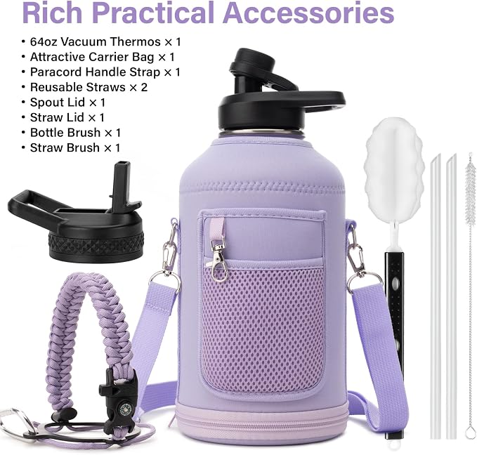 DYSANKY Insulated Water Bottle | Thickened Stainless Steel Vacuum Metal | - Image 2