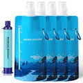 Membrane Solutions Squeezable Water Filtration System, Survival Water Purifier by MembraneSolutions