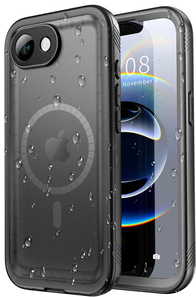 SPORTLINK for iPhone 16e/17e Case, IP68 Waterproof Military Protective Full by SPORTLINK