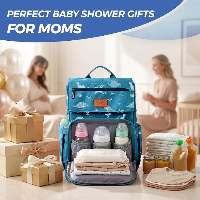 PILLANI Baby Diaper Bag Backpack - Image 7