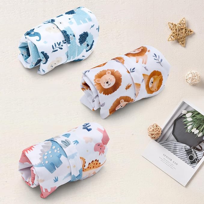 ALVA ALVABABY 2pcs Cloth Diaper Wet Dry Bags Waterproof Reusable - Image 4