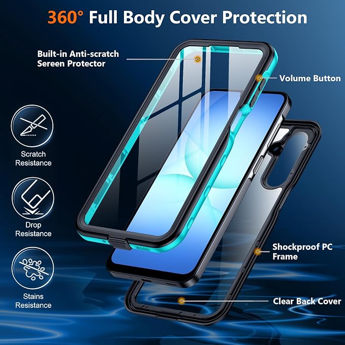 SPIDERCASE for Samsung Galaxy A17 Waterproof Case, IP68 Waterproof Case - Image 6