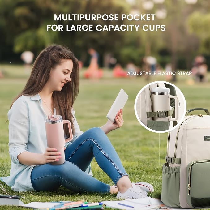 LOVEVOOK Laptop Backpack for Women - Image 2