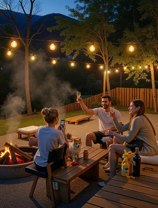 Larkvue 25FT Solar String Lights Outdoor - Image 7