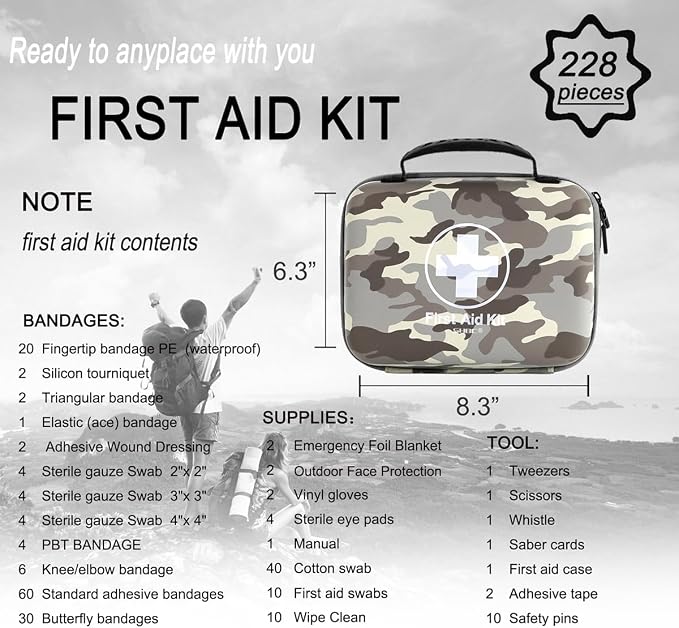 SHBC Waterproof First Aid Kit - Image 2