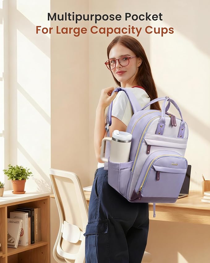 LOVEVOOK Laptop Backpack for Women - Image 2