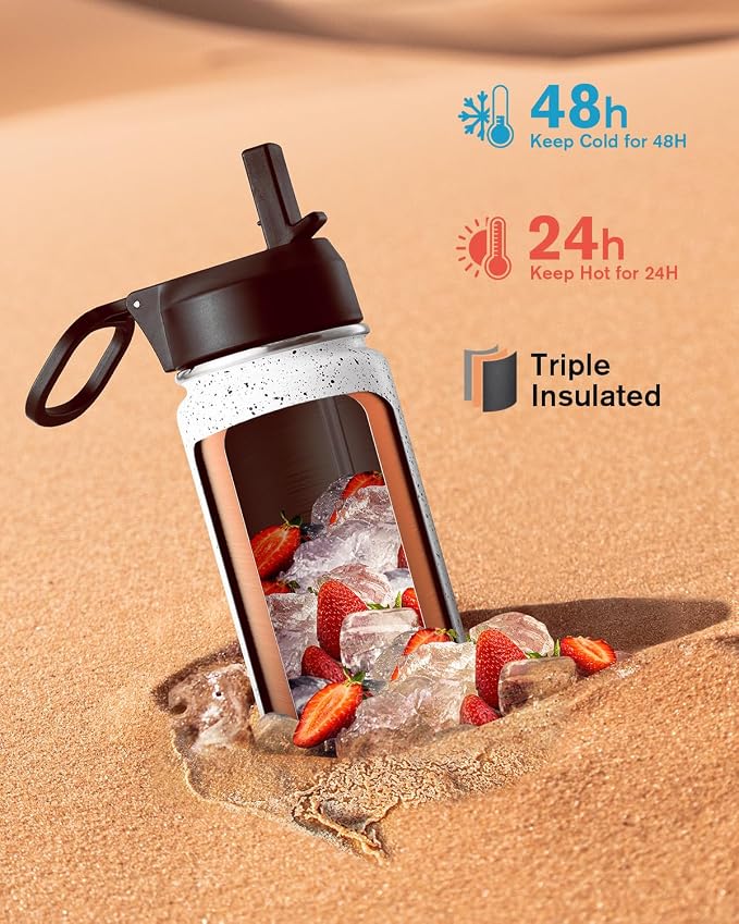 Coolflask Water Bottle 24 oz Insulated - Image 2