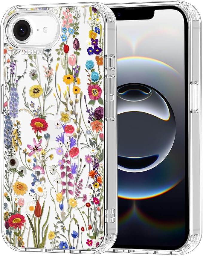 MOSNOVO for iPhone 17e Case/iPhone 16e Case, Shockproof Military-Grade by Mosnovo