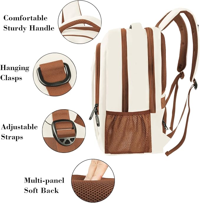 MATEIN 15.6inch Travel Laptop Backpack, Cute Anti Theft Slim Sturdy Laptops - Image 5