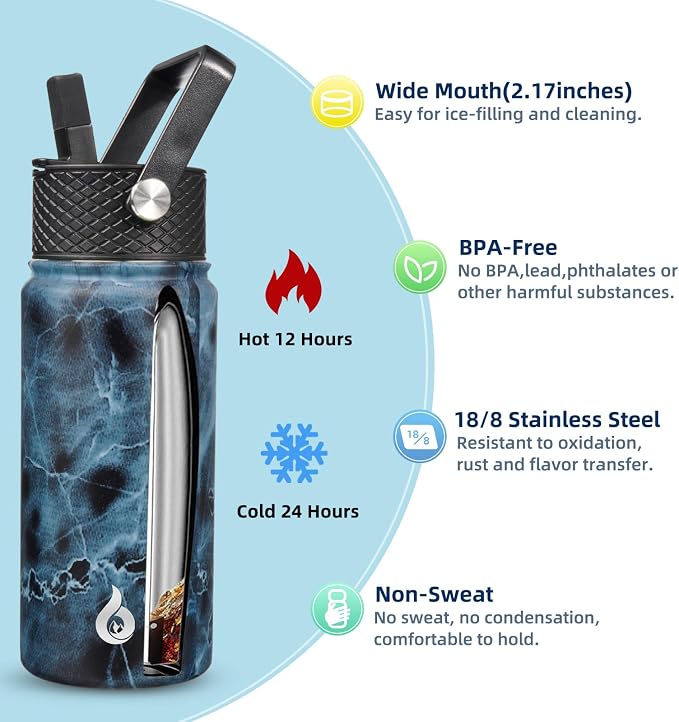 BJPKPK Insulated Water Bottles - Image 3