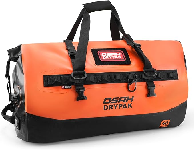OSAH DRYPAK Waterproof Duffel Bag 25L/40L/60L – Heavy-Duty Motorcycle Tail Bag by OSAHDRYPAK