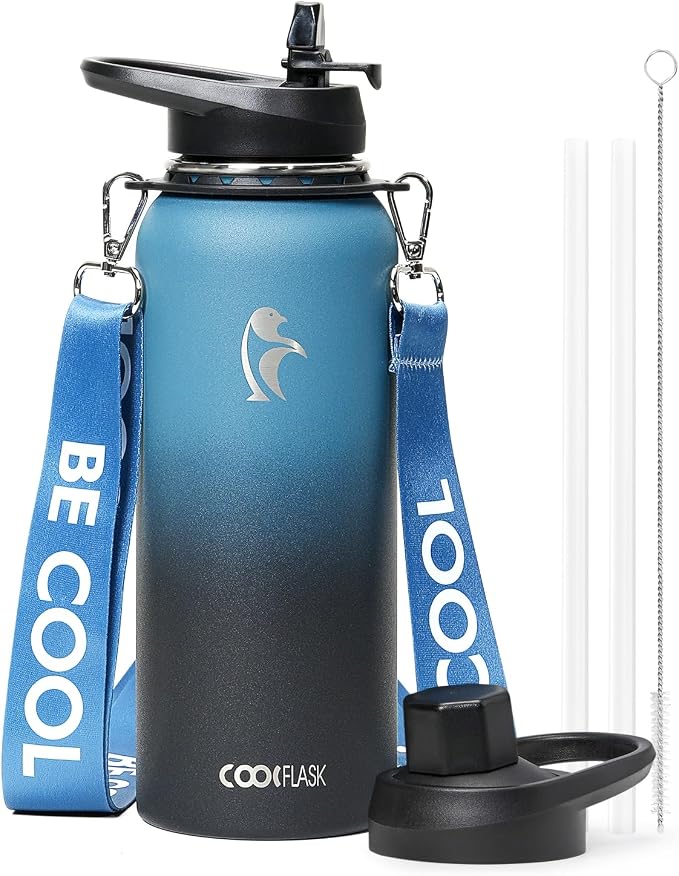 Coolflask Insulated Water Bottle by Coolflask
