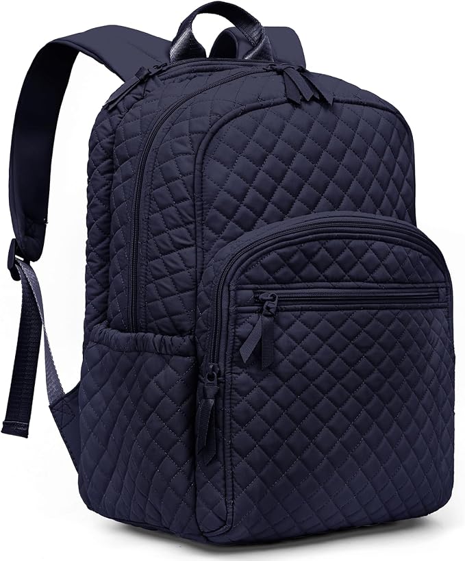 Backpack for Women, College Backpack, Quilted Casual Daypack, Waterproof by Unknown