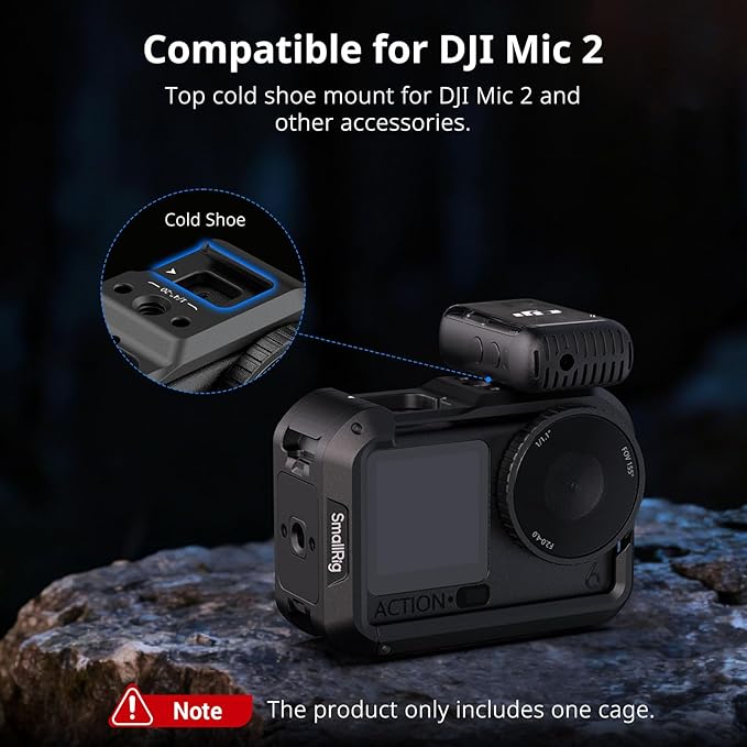SMALLRIG Action 6 Cage for DJI Osmo Action 6 - Image 7