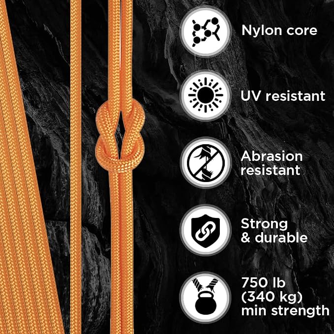 TECEUM 5/32" Paracord Rope 1000 – 1000ft / 200ft / 100ft / 50ft – Tactical - Image 3