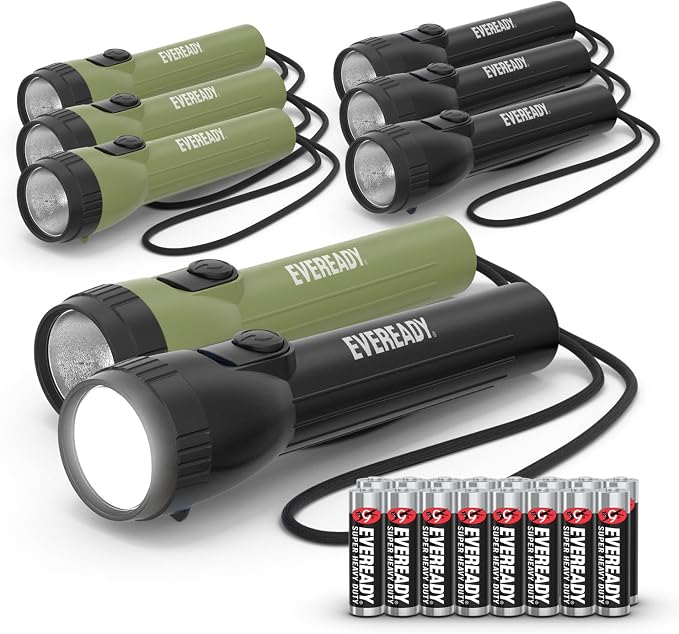Eveready LED Flashlight Bright Reliable Flashlights by Eveready