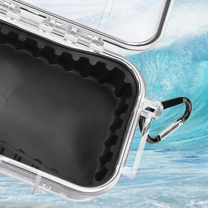 Waterproof Dry Box Protective Case, IP67 Water Resistant Portable Micro Case - Image 5