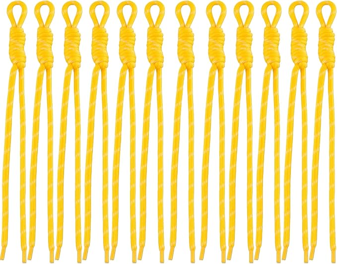 Paracord Keychain Paracord Bag Charm 12pcs Braided Nylon Rope Keychain Cord by Cmidy