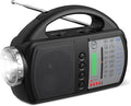 AM FM NOAA Weather Radio, Portable Emergency Radio by Audiocrazy