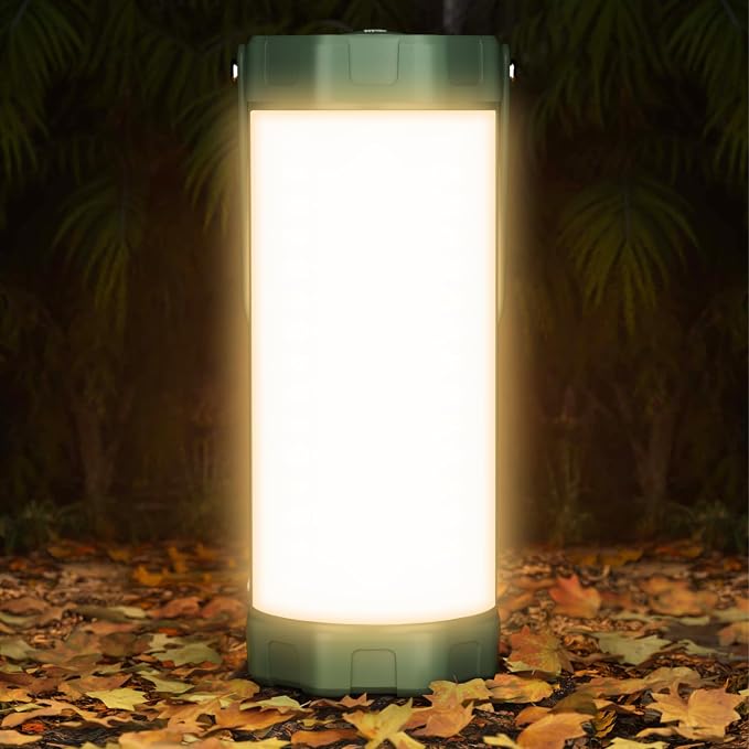 Glocusent 106 LED Camping Lights, 5000mAh Camping Lantern Rechargeable by GLOCUSENT