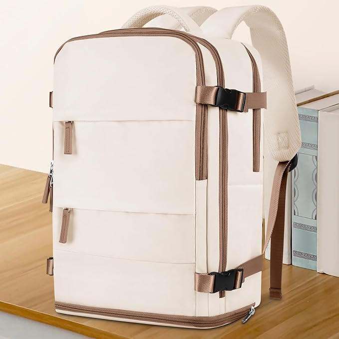 coowoz Large Travel Backpack For Women Men, Carry On Backpack Flight Approved - Image 2