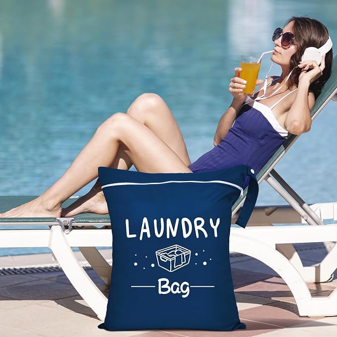 2 Pcs Large Travel Laundry Bags - Image 3