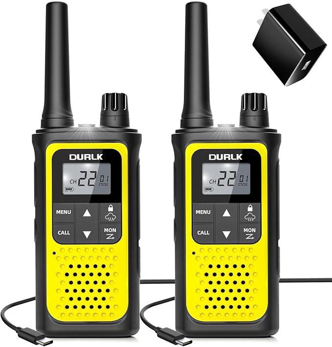 Walkie Talkies Long Range for Adults by DURLK