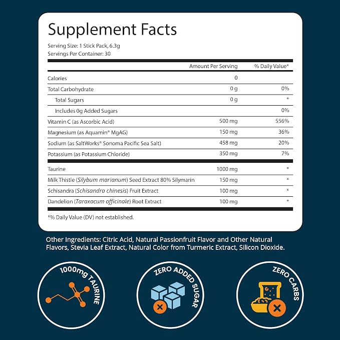 UpWellness LTV Liver Hydration Packets - Image 2