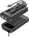MINRISE Solar Charger Power Bank, 40000mAh Portable Charger PD 20W Fast by MinrisePortableCharger