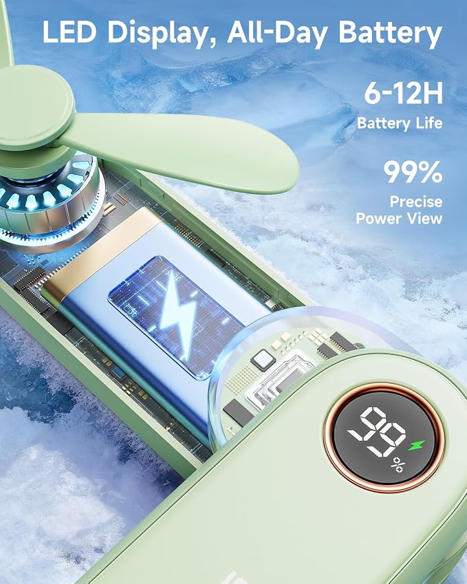 SWEETFULL Portable Handheld Mini Fan - Image 3
